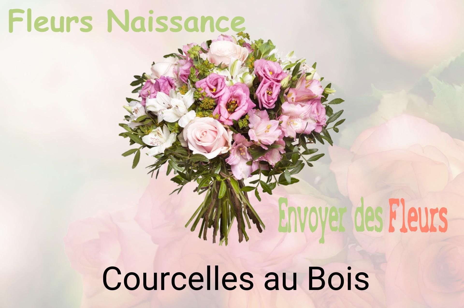 Bouquet de fleurs de naissance livré à Courcelles-au-Bois